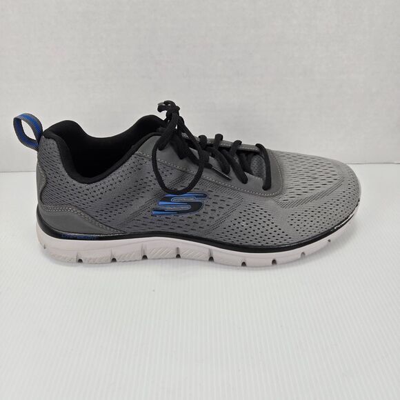 Skechers Lite-Weight Athletic Mesh Sneakers Running Training Gray Blue US 11 - Picture 4 of 15